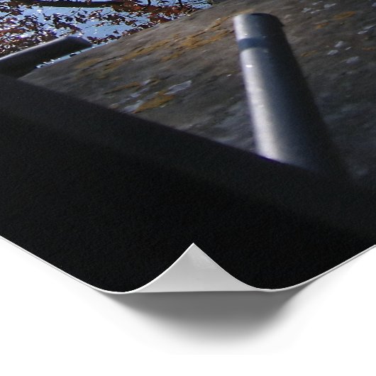 serene vergetelheid poster (Hoek)