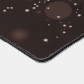 Serene vrouw in een kosmische bloemendroom bureaumat (Hoek)