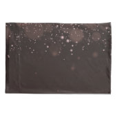 Serene vrouw in een kosmische bloemendroom kussensloop (Achterkant-Links)