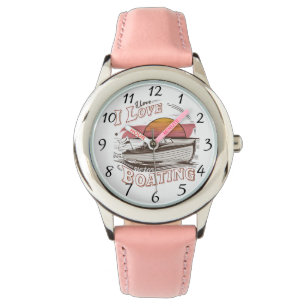 Serene Waters: Ik hou van motorvaren Horloge