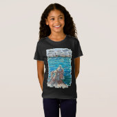 Serene Waterscape in San Juan de Ulua, Veracruz T-shirt (Voorkant volledig)