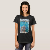 Serene Waterscape in San Juan de Ulua, Veracruz T-shirt (Voorkant volledig)