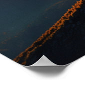 Serene Waterverf Mountain Landscape Art Print (Hoek)