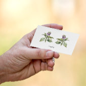 Serene Waterverf smeerwortel, op maat Visitekaartje