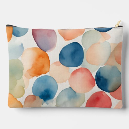 Serene Waterverf Stippen Etui (Achterkant)