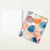 Serene Waterverf Stippen Planner (Display)