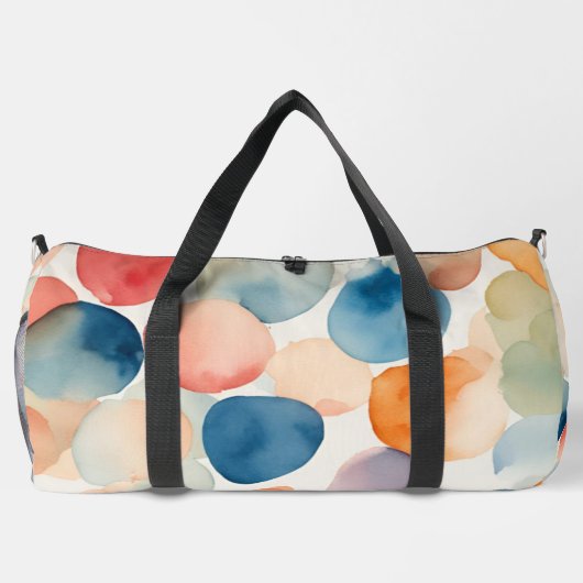 Serene Waterverf Stippen Plunjezak (Achterkant)