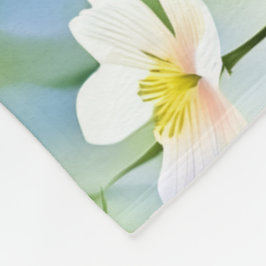Serene Wildflower   Fleece Deken