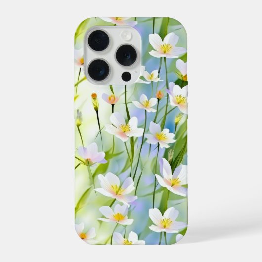 Serene Wildflower   iPhone Hoesje (Achterkant)