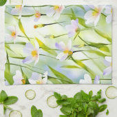 Serene Wildflower   Theedoek (Gevouwen)