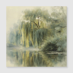 Serene Wilgenboom Reflectie Natuur Kunst (10)
