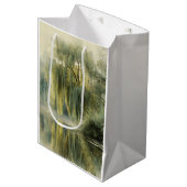 Serene Wilgenboom Reflectie Natuur Kunst (10) Medium Cadeauzakje (Voorkant Gekanteld)