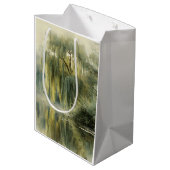 Serene Wilgenboom Reflectie Natuur Kunst (10) Medium Cadeauzakje (Achterkant Gekanteld)