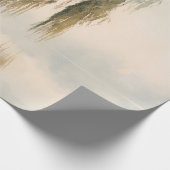 Serene Wilgenboom Reflectie Natuur Kunst (13) Cadeaupapier (Hoek)