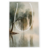 Serene Wilgenboom Reflectie Natuur Kunst (13) Medium Cadeauzakje (Voorkant)