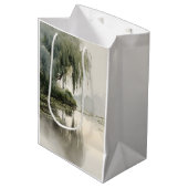 Serene Wilgenboom Reflectie Natuur Kunst (2) Medium Cadeauzakje (Voorkant Gekanteld)