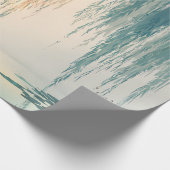 Serene Wilgenboom Reflectie Natuur Kunst (3) Cadeaupapier (Hoek)