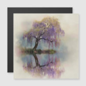 Serene Wilgenboom Reflectie Natuur Kunst (6) (Voorkant / Achterkant)