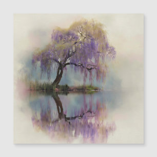 Serene Wilgenboom Reflectie Natuur Kunst (6)