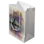 Serene Wilgenboom Reflectie Natuur Kunst (6) Medium Cadeauzakje (Voorkant Gekanteld)