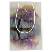 Serene Wilgenboom Reflectie Natuur Kunst (6) Medium Cadeauzakje (Voorkant)