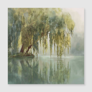 Serene Wilgenboom Reflectie Natuur Kunst (8)