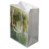 Serene Wilgenboom Reflectie Natuur Kunst (8) Medium Cadeauzakje (Achterkant Gekanteld)