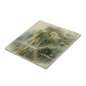 Serene Willow Tree Reflection Nature Art (10) Tegeltje (Zijkant)