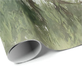 Serene Willow Tree Reflection Nature Art (5) Cadeaupapier (Rol Hoek)