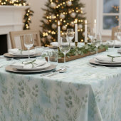 Serene Winter Botanical Table Linen Tafelkleed