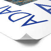 Serene Winter Cottage Landscape AI Art Poster (Hoek)