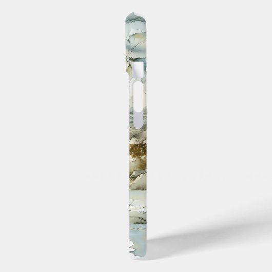 Serene Winter Landschap Telefoonhoes Case-Mate iPhone Case (Achterkant / Links)