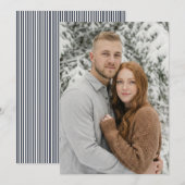 Serene Winter Photo Kaart (Voorkant / Achterkant)