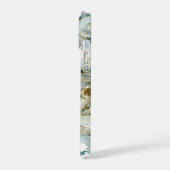 Serene Winterlandschap Hoestelletje iPhone 15 Case (Linkerkant)