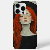 Serene Witch Mobiele Telefoon Case, Redhead Witch Case-Mate iPhone Case (Achterkant)