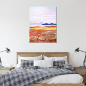 Serene Woestijn Horizon Canvas Afdruk (Insitu (Slaapkamer))