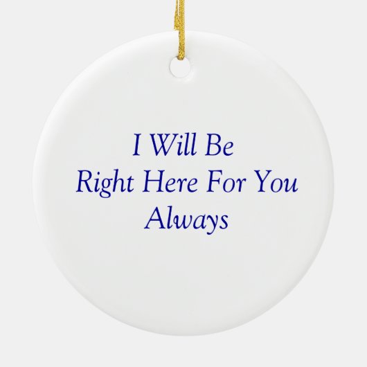 Serene wolf Ornament (Achterkant)