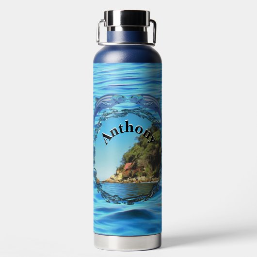 Serene Yelapa 0758 Waterfles (Achterkant)