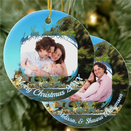 Serene Yelapa Kerstmis 0758 Keramisch Ornament