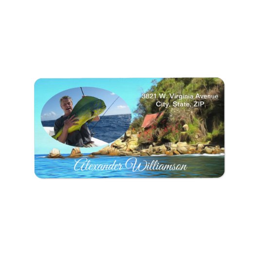 Serene Yelapa Vist 0758 Adres Etiket (Voorkant)