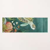 Serene Zeeen schildpad: onderwater oase Yogamat (Voorkant (horizontaal))