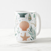 Serene Zeeleven Koffiemok (Voorkant rechts)