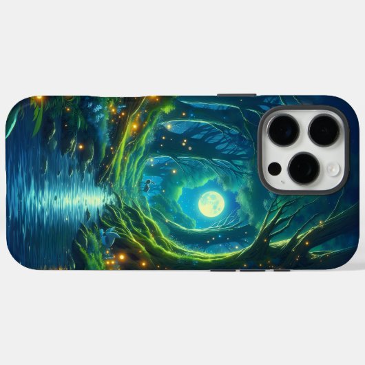 Serene zonovergoten landschapsontwerp Case-Mate iPhone case (Achterkant (horizontaal))