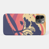 Serene zonsondergang landschap Case-Mate iPhone case (Achterkant (horizontaal))