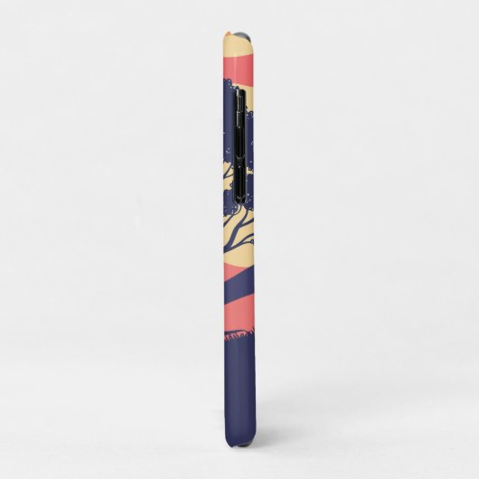 Serene zonsondergang landschap Case-Mate iPhone case (Achterkant/links)