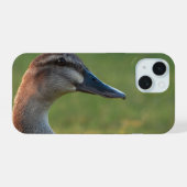 Serene Zonsondergang Silhouet iPhone 15 Case (Achterkant horizontaal)