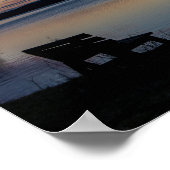 Serene zonsopgang poster (Hoek)