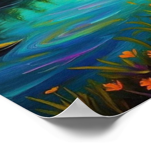 SereneRiverReflections Poster (Hoek)