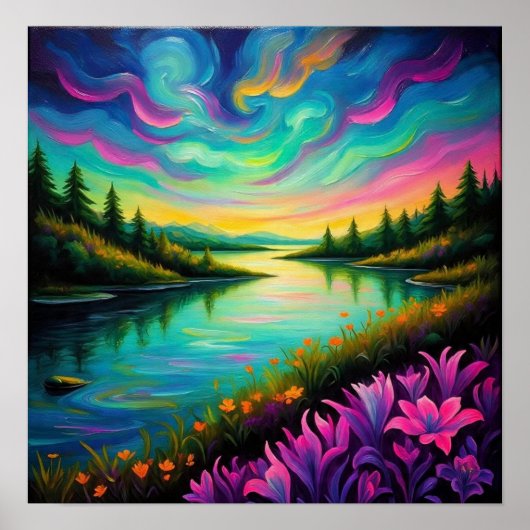 SereneRiverReflections Poster (Voorkant)