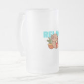 SereneSipper Matglas Bierpul (Voorkant links)
